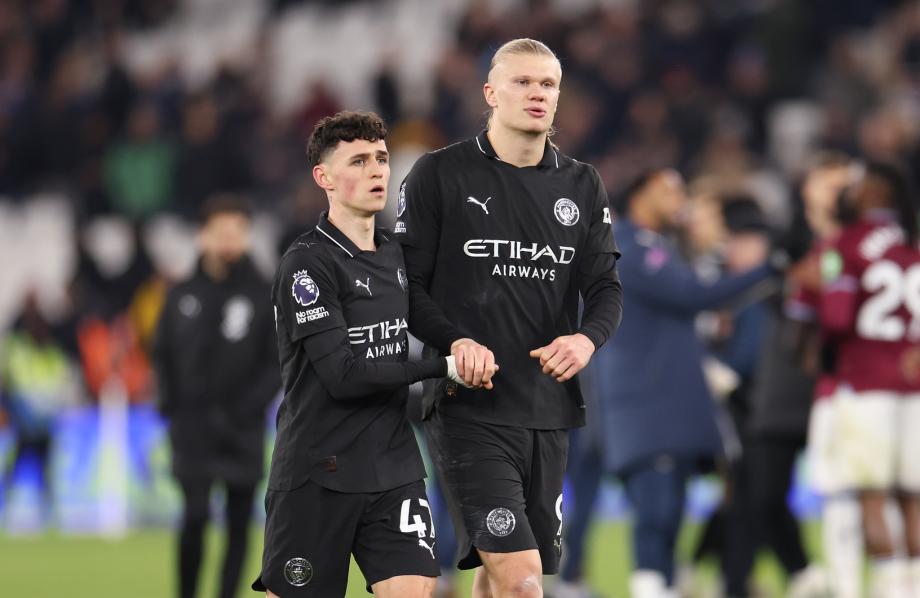 星空官网-英超-B席破门 曼城1-1客平西汉姆联落后榜首9分